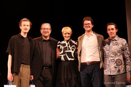 Jazz koncert Gregor Ftičar Black Smoke Quartet ob 25-letnici pobratenja Občine Kamnik in Trofaiach (13)
